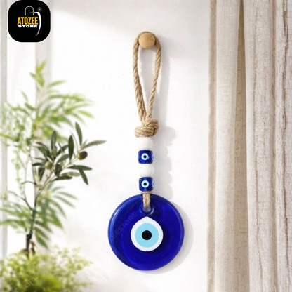 Handmade Evil Eye Wall Hanging – Symbol of Protection for Home, Car & Gifts