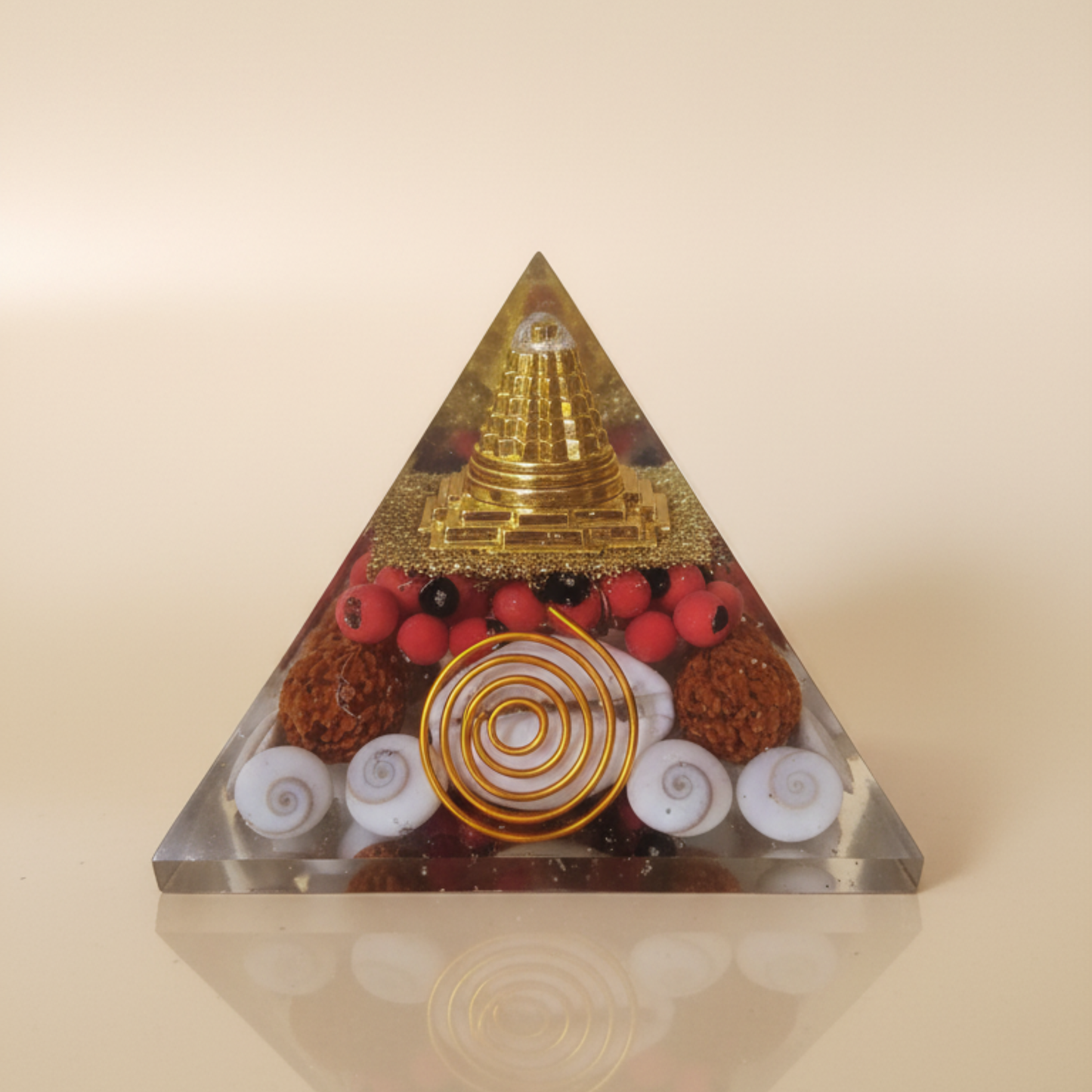 Money Magnet Pyrite Laxmi Pyramid | Vastu Wealth Pyramid