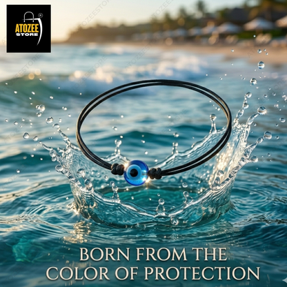 Evil Eye Anklet with Sliding Knot Combo