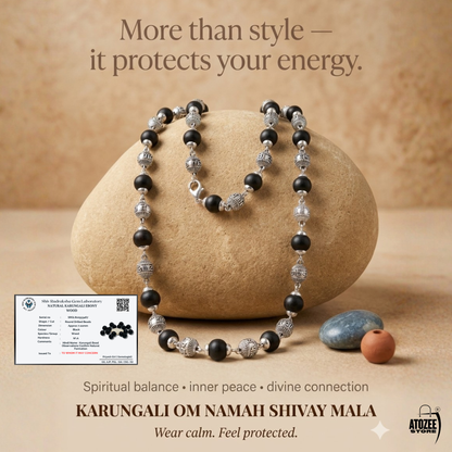 Karungali Om Namah Shivay Mala